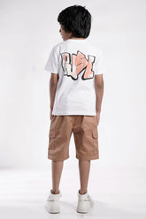Boy's Shorts (8-13Y) (Camel)